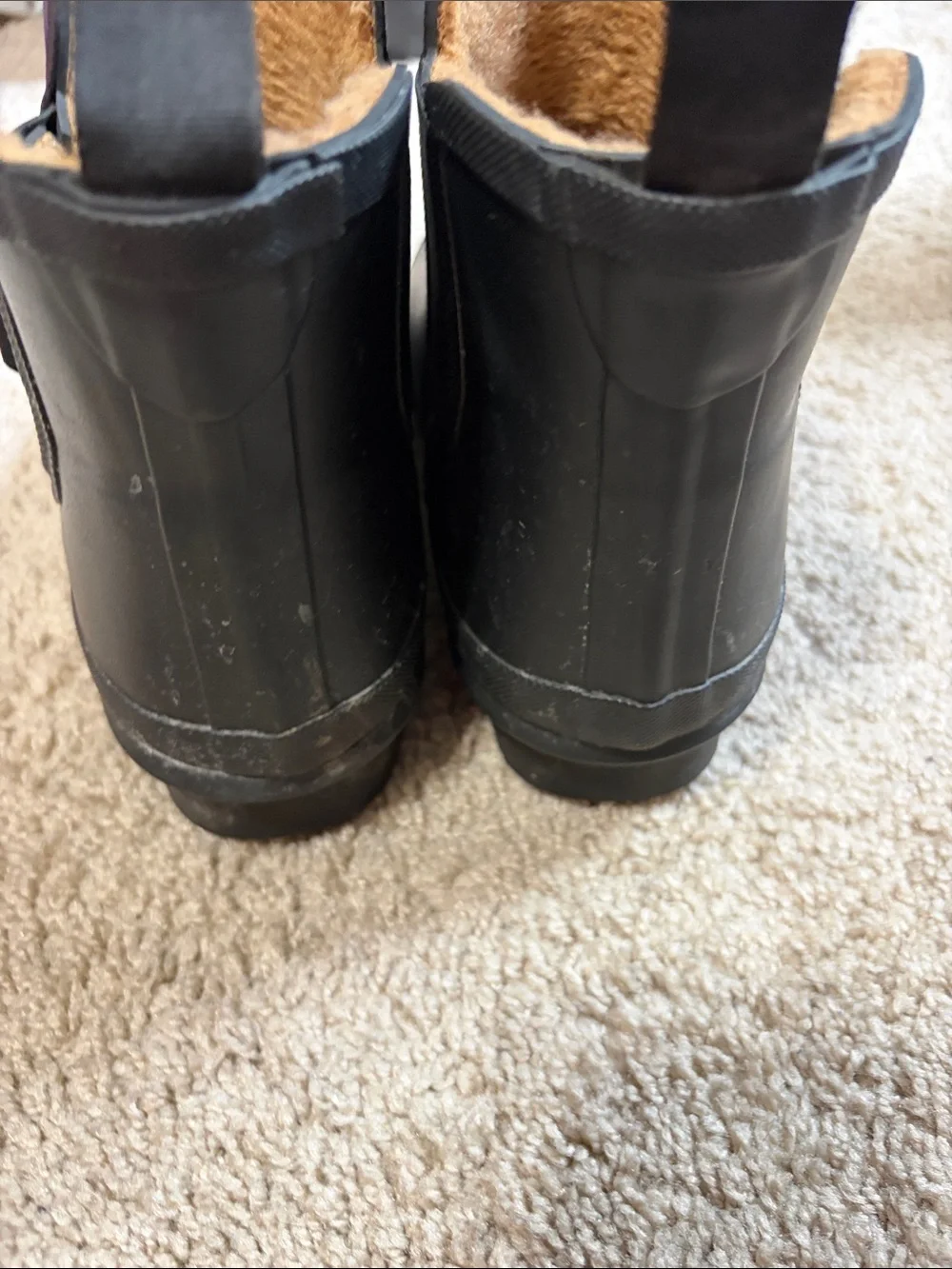 Chooka Chelsea Ankle Waterproof Rain Black Boots